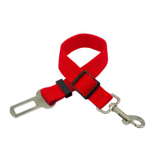 (Red) Sicherheitsgurt für Hunde im Auto, Reisezubehör für Haustiere, Hundeleine, Halsband mit Sicherheitsverschluss,