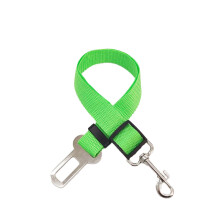 (green) Protetor de cinto de segurança para cães em carro, acessório para viagens com animais de estimação,