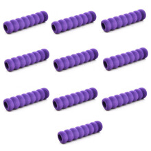 (10 purple) Capa protetora de esponja quente anticolisão para maçaneta de porta