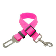 (Pink) Protetor de cinto de segurança para cães em carro, acessório para viagens com animais de estimação,
