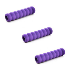 (3 purple) Schwammwarmer Antikollisions-Türgriffschutz