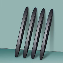 (Black-4Pcs) Universelle Kantenschutzleisten für Autotüren und Stoßstangen, Aufkleber zum Schutz der Rückspiegel,