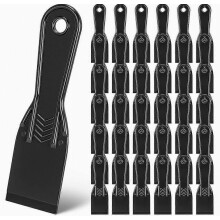36 Pcs Plastic Putty Knife 2 Inch Flexible Putty Knife Scrapers Tool Knives for Repairing Walls Pasting Painting Plaster