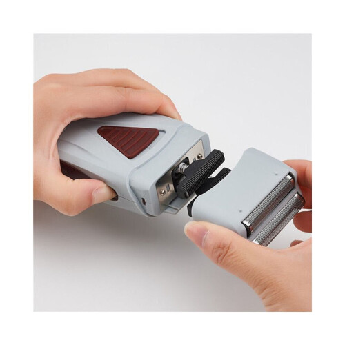 8-pack klippblad för Kemei -1102 Clipper elektrisk rakapparat delar net silver 1