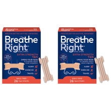 Breathe Right Extra Strength nenäliuskat, norsunluunvalkoinen, välitön helpotus nenän tukkoisuuteen ja kuorsaukseen