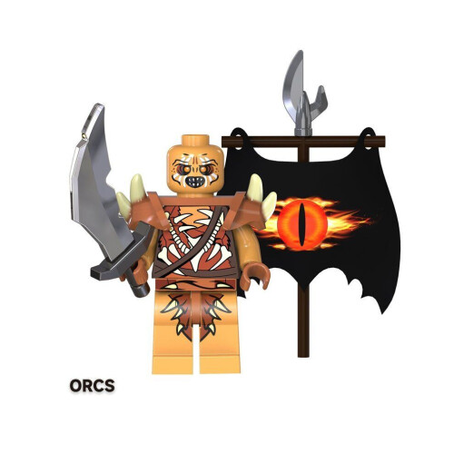 (10 st) 18 st Sagan om ringen minifigurer leksaker passar Lego 2