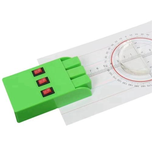 Set van drie parallelle laserlichtbronnen voor studenten en docenten 2