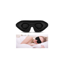 Boniesun 100 % mörkläggningsmask för kvinnor och män, sovmask för ljusblockering, ögonmask för sömn