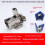 (Style L) Adjustable Fixed Buffer Hinge For Wooden Doors With Cold Steel Rolled Construction 1