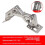 (Style Z) Adjustable Fixed Buffer Hinge For Wooden Doors With Cold Steel Rolled Construction 1