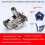(Style K) Adjustable Fixed Buffer Hinge For Wooden Doors With Cold Steel Rolled Construction 1