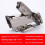 (Style N) Adjustable Fixed Buffer Hinge For Wooden Doors With Cold Steel Rolled Construction 1