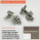 (Style J) Adjustable Fixed Buffer Hinge For Wooden Doors With Cold Steel Rolled Construction 1