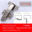 (Style G) Adjustable Fixed Buffer Hinge For Wooden Doors With Cold Steel Rolled Construction 1