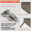 (Style C) Adjustable Fixed Buffer Hinge For Wooden Doors With Cold Steel Rolled Construction 1