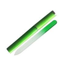 (1pcs) Professional Glass Nail File Double Sided Crystal Nail Filing Manicure Tool Gradient