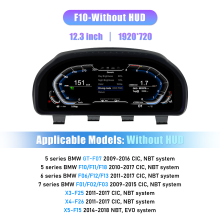 CARCLUSTER Panel de Instrumentos Digital para BMW F10 sin HUD, Velocímetro Virtual con CarPlay