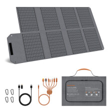 MHPOWOS 80 W taitettava aurinkopaneeli, USB-C/DC-lähtö, IP65, kannettava aurinkolaturi retkeilyyn