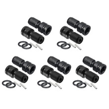 1/2" Square Drive to 1/4" Hex Quick Release Impact Adapter Converter Chuck Adaptor for Impact and Ratchet Wrenches