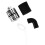 RC Luftfilter 1/8 Nitro Aluminium Schwarz 3