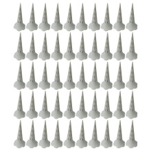 50Pcs Plant Breathable Watering Device Conical Root Protection Tube for Potted Flower Planter Garden Tool