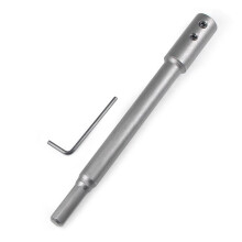 6-11/16" Forstner Bit Extension (5-3/8" Drilling Depth) - 2/5" Collet, Ideal for Wood Turners, Furniture 6-11/16"