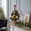 Living And Home 60cm Mini LED Lighted Artificial Christmas Tree 2