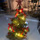 Living And Home 60cm Mini LED Lighted Artificial Christmas Tree 3