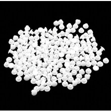 200er-Packung weiße Kunststoff-Möbellochstopfen, 5 mm runde Abdeckkappen für Schrauben- und Bohrlöcher, ideal für Regale und Sc
