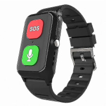 Slimme armband voor senioren met GPS, hartslagmeting en pushmeldingen - Ingebouwde tracking Watch_usmddsa