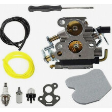 Carburador para motosierra C1T-W33 4 con destornillador de ajuste y filtro de aire. Pieza de repuesto 574719402 545072601