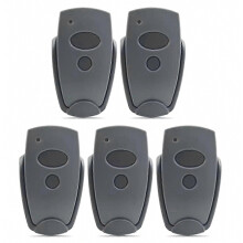 5 Stück Garagentor-Handsender 868,3 MHz, passend für D302-868, D304-868, D384-868, D321-868, D323-868-jc