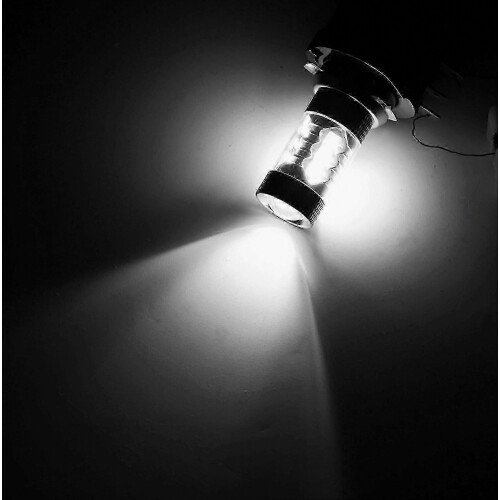 τεμάχια/1 ζευγάρι λευκές λάμπες LED 80W H15 φώτα αυτοκινήτου λάμπα προβολείς-Yva 2