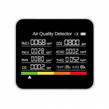 9 in 1 ilmanlaadun monitori CO2-mittari hiilidioksididetektori Co2 Co Tvoc Hcho PM2.5 PM1.0 PM10 Tempe_usmddsa