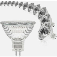 Halogeenlampen, MR16 spotlamp, 12V 20W lamp, GU5.3 dimbare MR16 lamp, 2-pins halogeenlampen warm wit 2700K