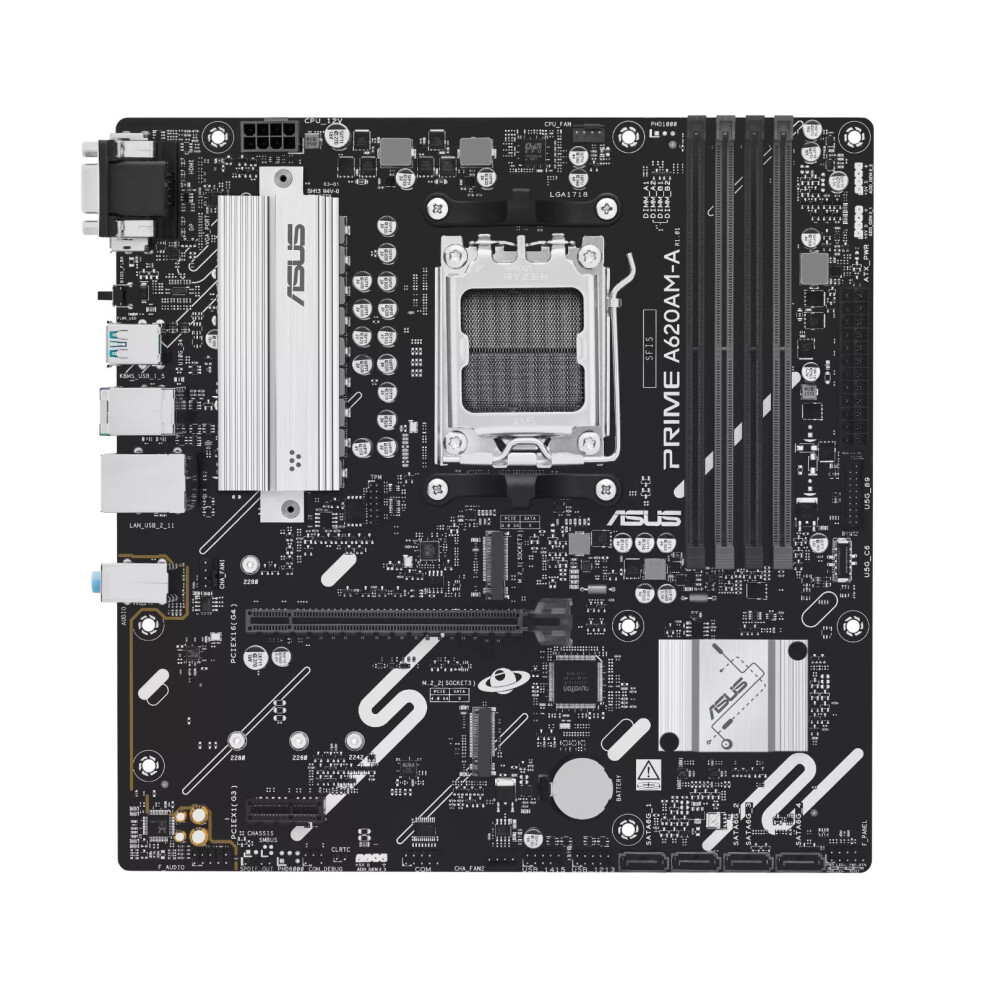 Asus Prime A620am-A-Csm Matx Mainboard Sockel Am5 Hdmi/Dp Größe 36 - Bild 8