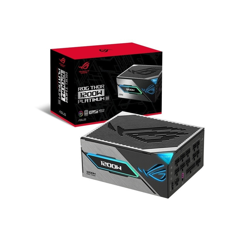 Asus Rog Thor Platinum 1200P Iii 1200W Platinum Gaming Netzteil Modular Pcie5.0 90Ye00v2-B0na00 - Bild 7
