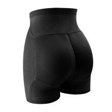 (XL, Black) Hip Enhancer Padded Panties Body Shaper Seamless Sexy False Buttock Butt Lifting Boyshorts for Women Shapewear Underwear Black L