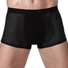 (XL, black) 4 Pack Men's Box Hero Bamboo Boxer Briefs & Shorts - Ideal for All-Day Wear Comfort