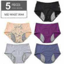 (3xl) Large 7XL Leakproof Period Panties for Women, Cotton Waterproof Menstrual Underwear