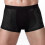 (XL, black) Men's 4-Pack Bamboo Boxer Briefs for Everyday Comfort and Support 1