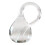 (10*6cm) Klein Bottle 4D Space Ornament Transparent Water-Filled 5