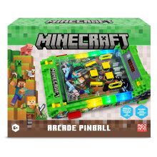 Minecraft-Oberwelt-Arcade-Flipperautomat, 28 x 40 cm, ab 8 Jahren