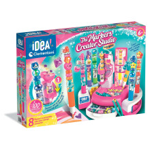 Clementoni Marker Creator Studio, Gestalte 8 einzigartige Marker, ab 6 Jahren