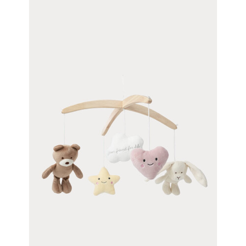 TK Diinglisar Baby-Mobile mit fünf weichen Plüschfiguren, 27 cm 1