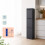 Abfalltrennsystem 3 x 18 l mit Kippfunktion, Anthrazit, Wandmontage 1
