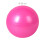 Palla da ginnastica da 65 cm con supporto, elastici di resistenza e pompa, rosa 4
