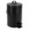 Retro-Badezimmer-Treteimer, 5 Liter, mit Soft-Close-Deckel, schwarz 10