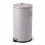 Retro-Tretmülleimer 40 l mit Soft-Close-Deckel, Hellgrau, Eisen 2