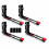 Supporto da parete verticale girevole per bicicletta, set da 4 10